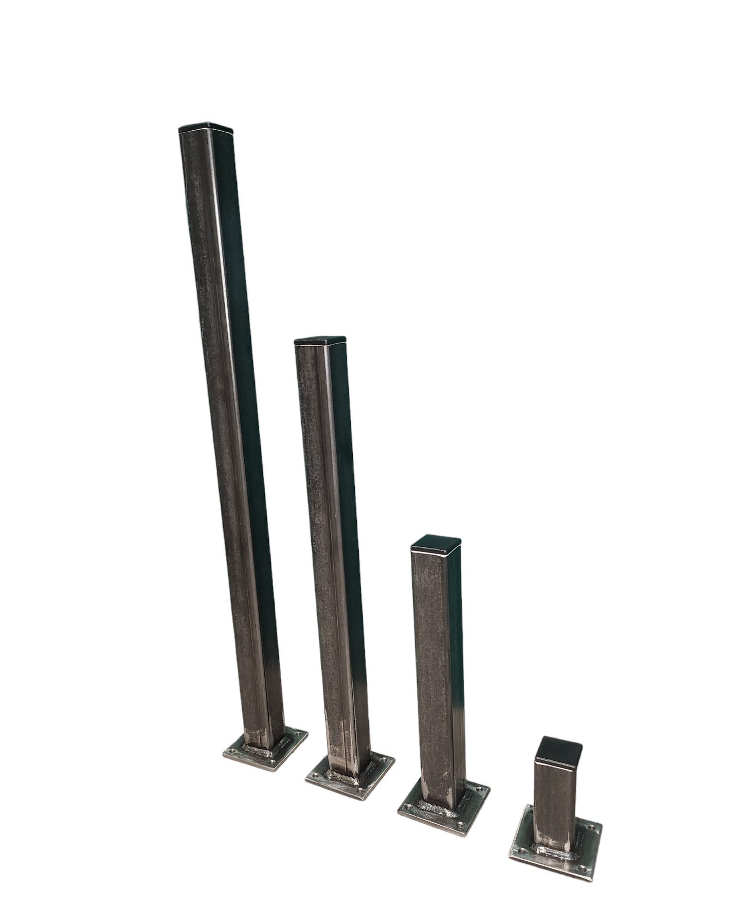 Heavy Duty Metal Table Legs | Industrial Steel Desk Legs | Handmade Furniture Legs | UK Made Table Base