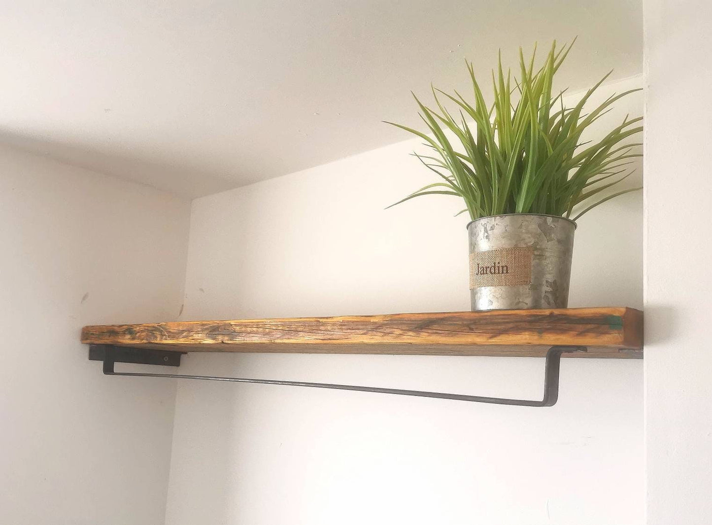Industrial Coat Hanger | Raw Steel Wall Hooks | Handmade Metal Coat Rack | UK Made Entryway Organizer