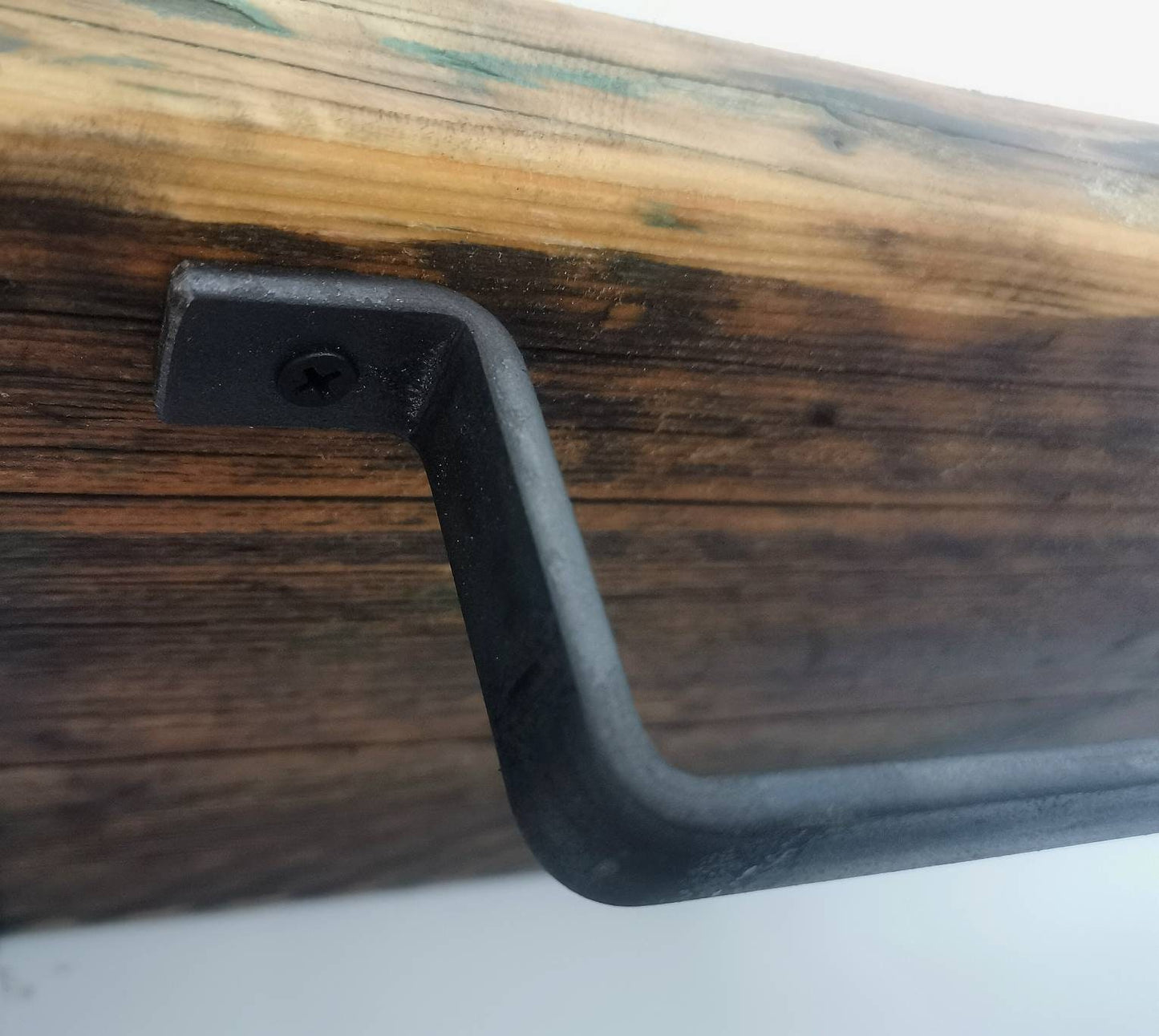 Industrial Coat Hanger | Raw Steel Wall Hooks | Handmade Metal Coat Rack | UK Made Entryway Organizer