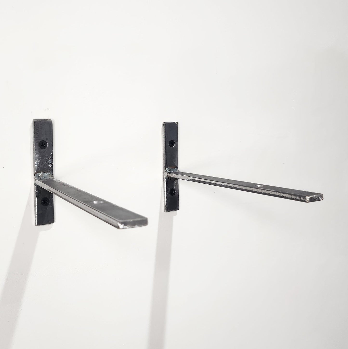 Industrial Metal Shelf Bracket | Heavy Duty Steel Bracket | Handmade Shelving Support | UK Made Storage Hardware | Minimalist Rustic Design