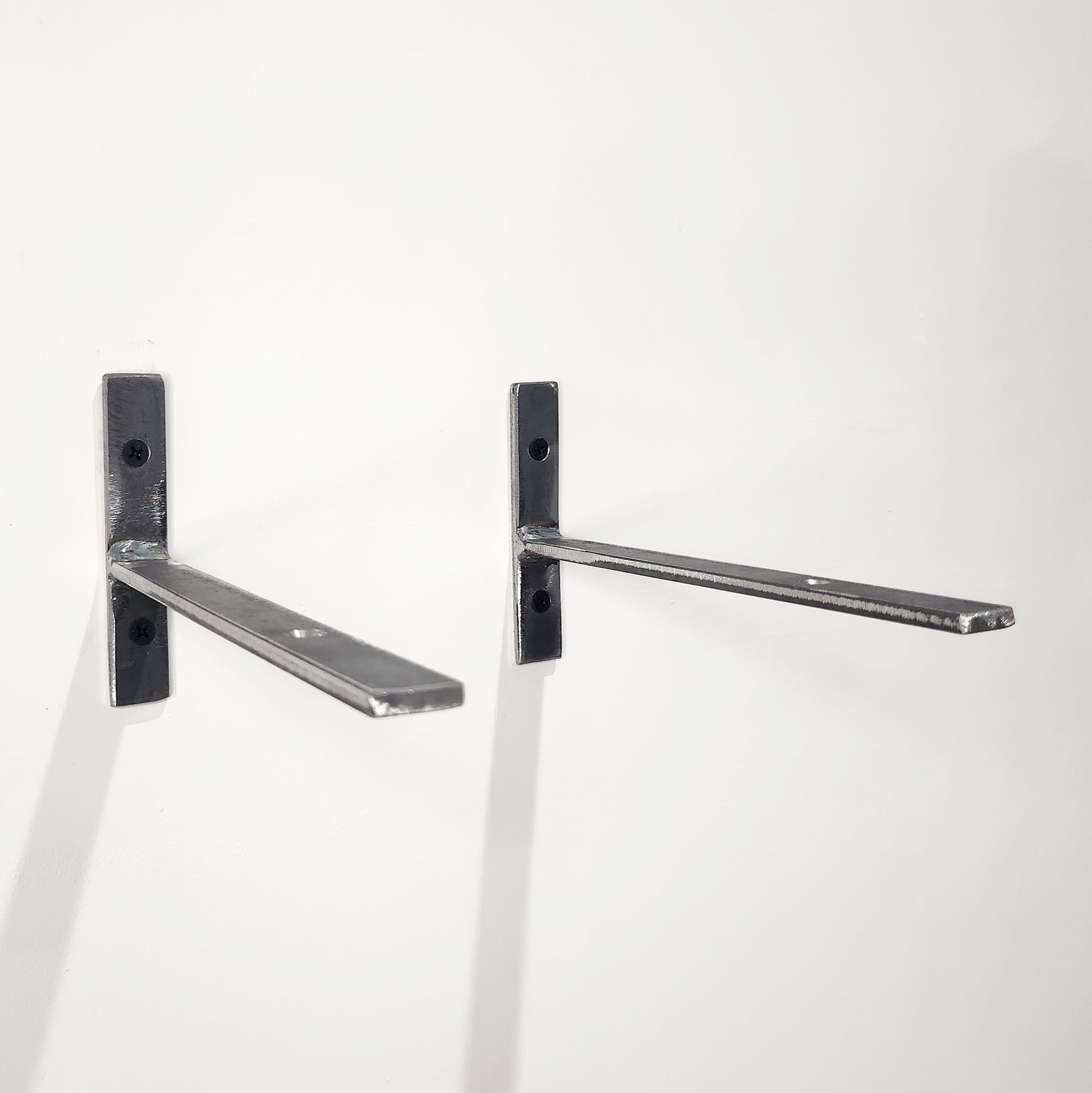 Industrial Metal Shelf Bracket | Heavy Duty Steel Bracket | Handmade Shelving Support | UK Made Storage Hardware | Minimalist Rustic Design