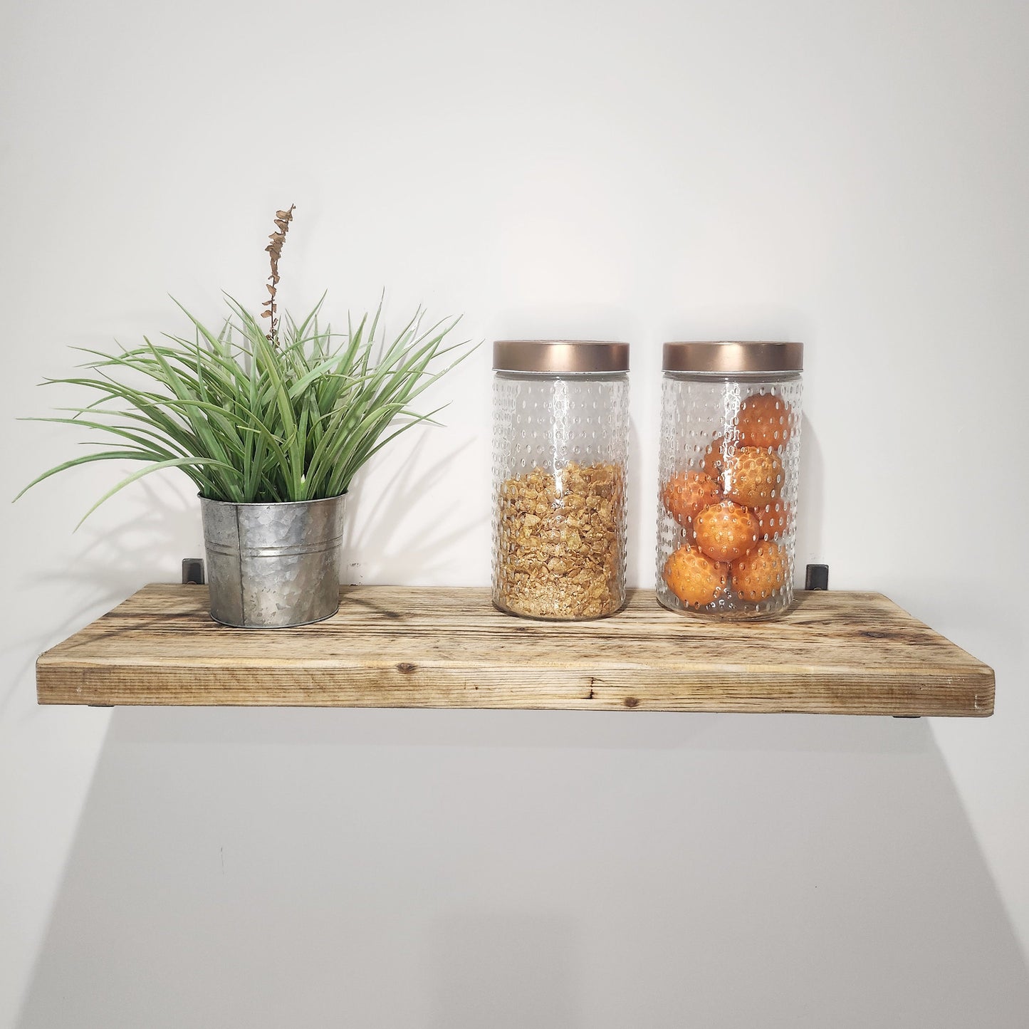 Industrial Metal Shelf Bracket | Heavy Duty Steel Bracket | Handmade Shelving Support | UK Made Storage Hardware | Minimalist Rustic Design