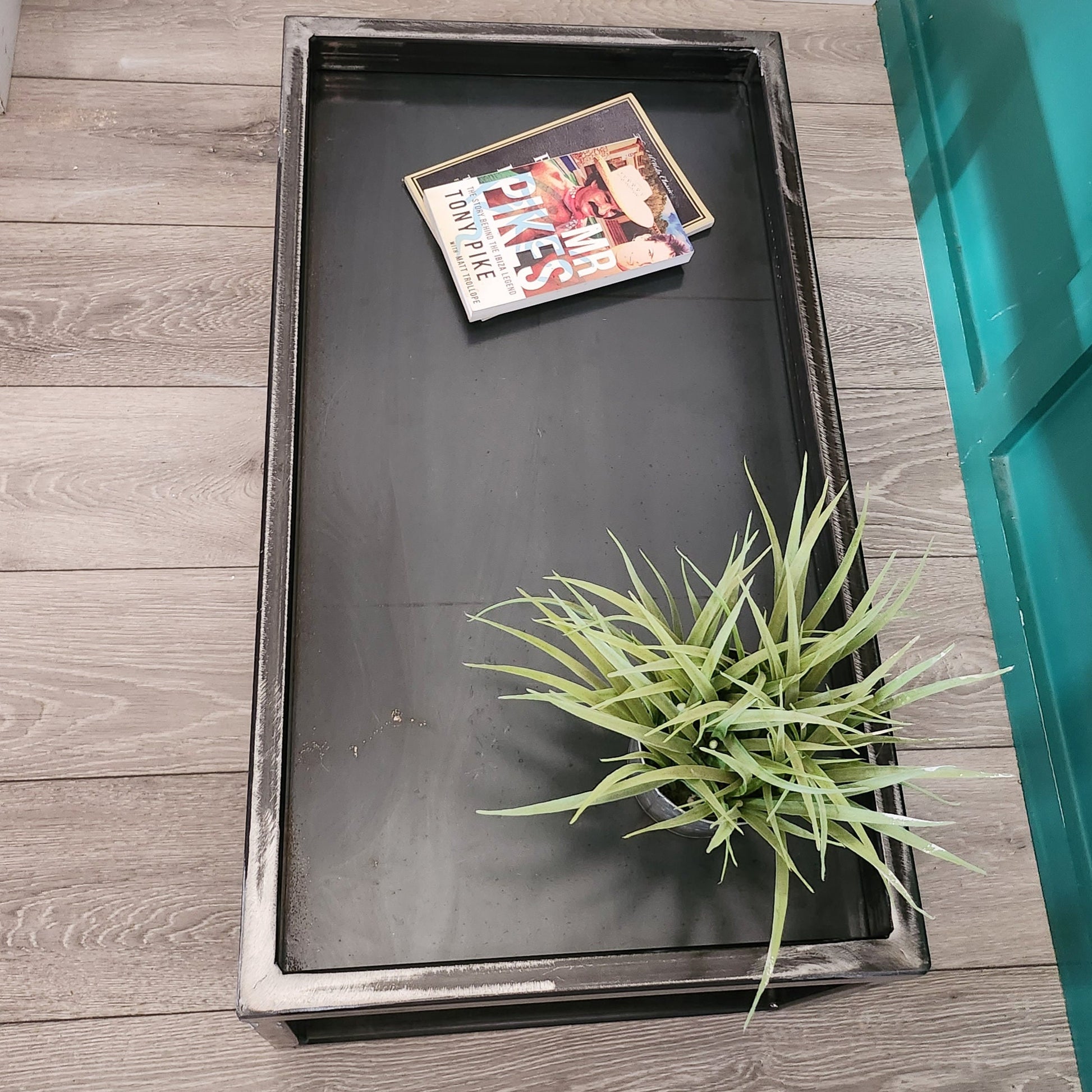 Industrial Modern Steel Coffee Table | Handmade Raw Steel Table | Minimalist Living Room Furniture | UK Made Centre Table