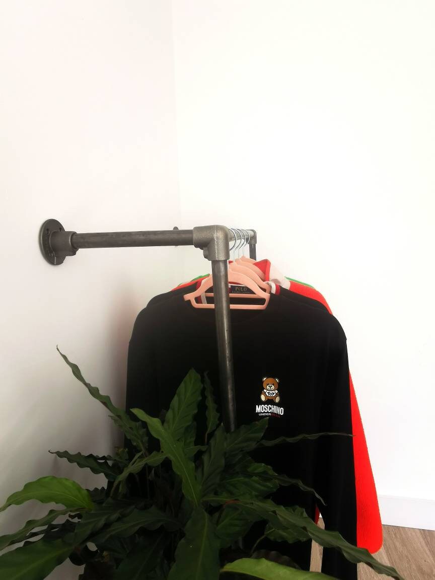 Industrial Pipe Clothing Rack - Wardrobe - Clothes Storage - Garment Rack - Closet - FREE POSTAGE