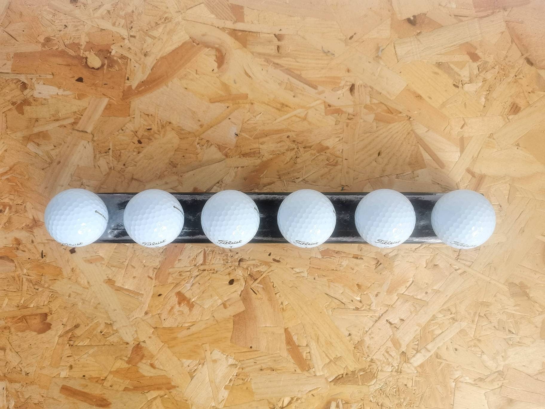Industrial Raw Steel Golf Ball Display Stand