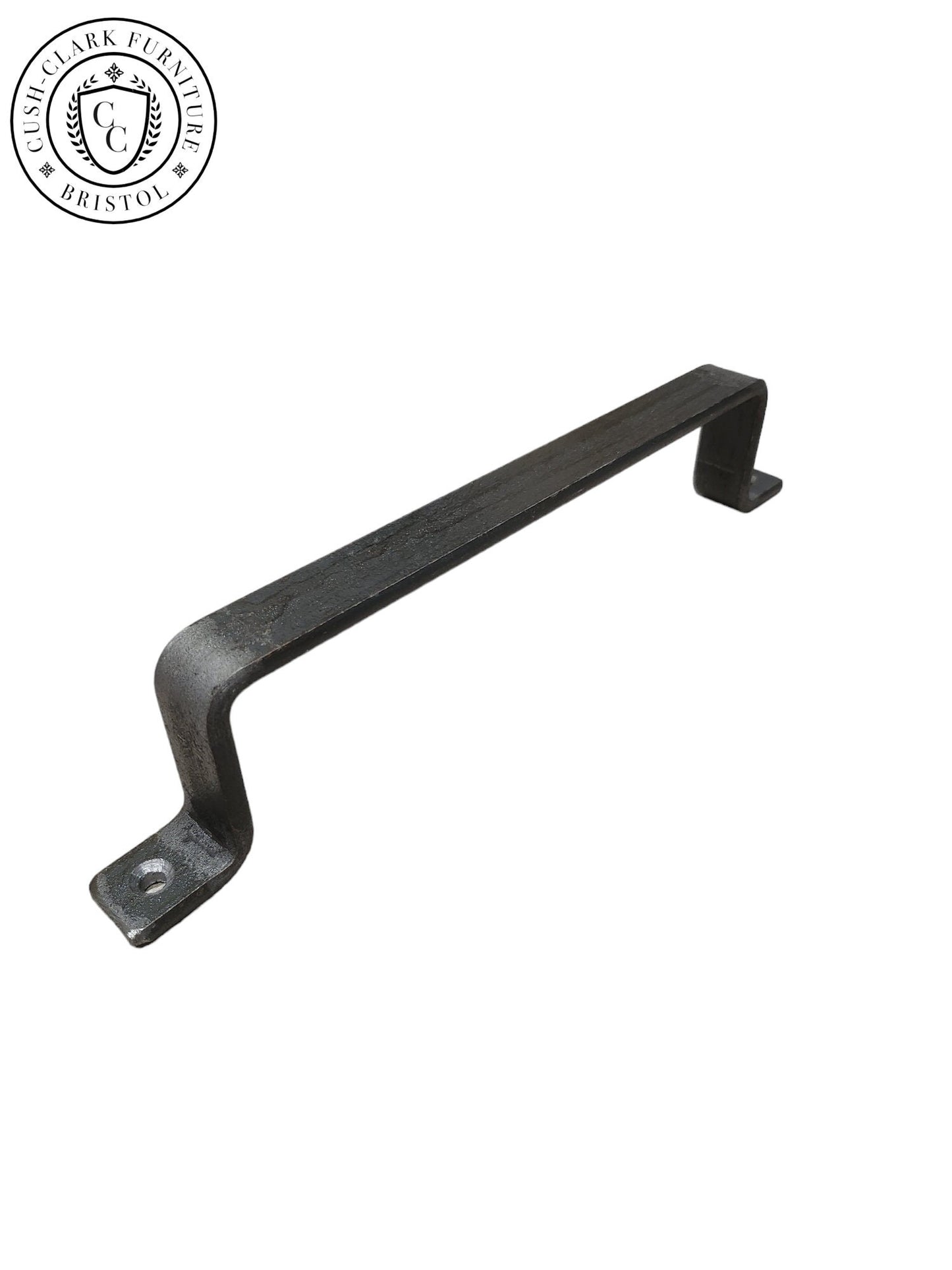 Industrial Raw Steel Pull Handle | Handmade Metal Drawer & Cabinet Handle | Kitchen Cabinet Pull | UK Made Hardware