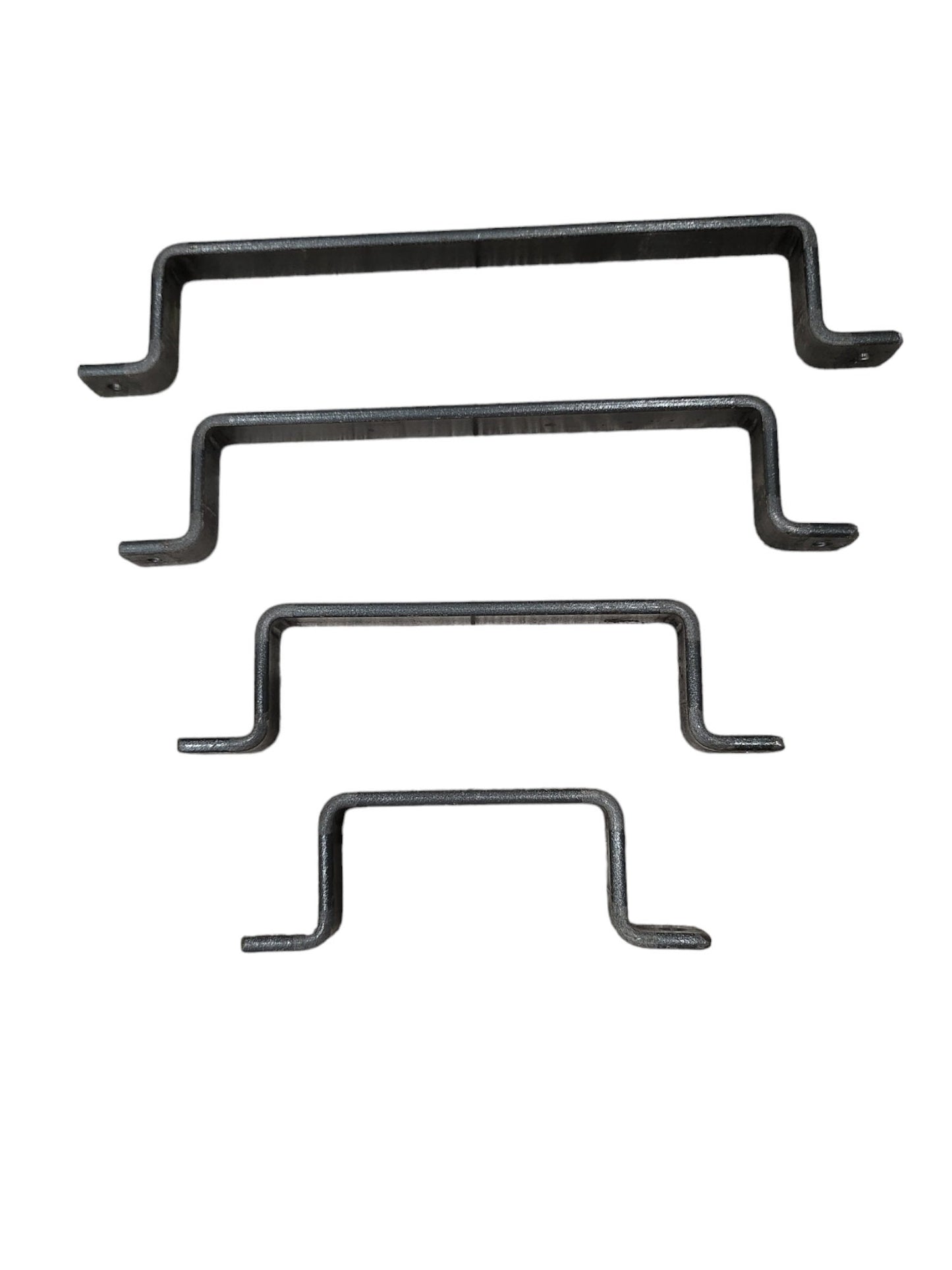 Industrial Raw Steel Pull Handle | Handmade Metal Drawer & Cabinet Handle | Kitchen Cabinet Pull | UK Made Hardware