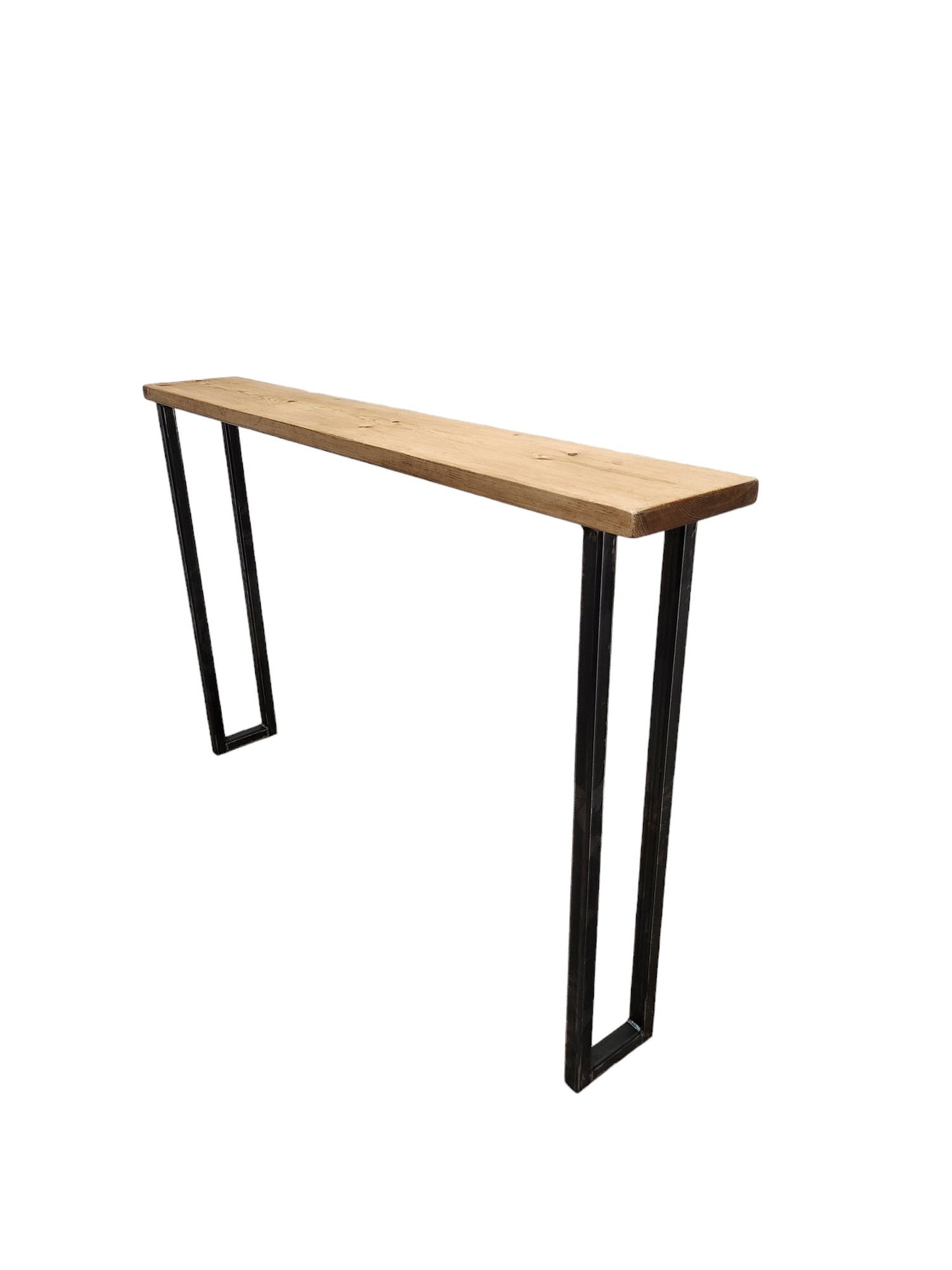 Rustic Radiator Cover with Industrail Steel Legs - Consol Table - NEXT DAY DISPATCH