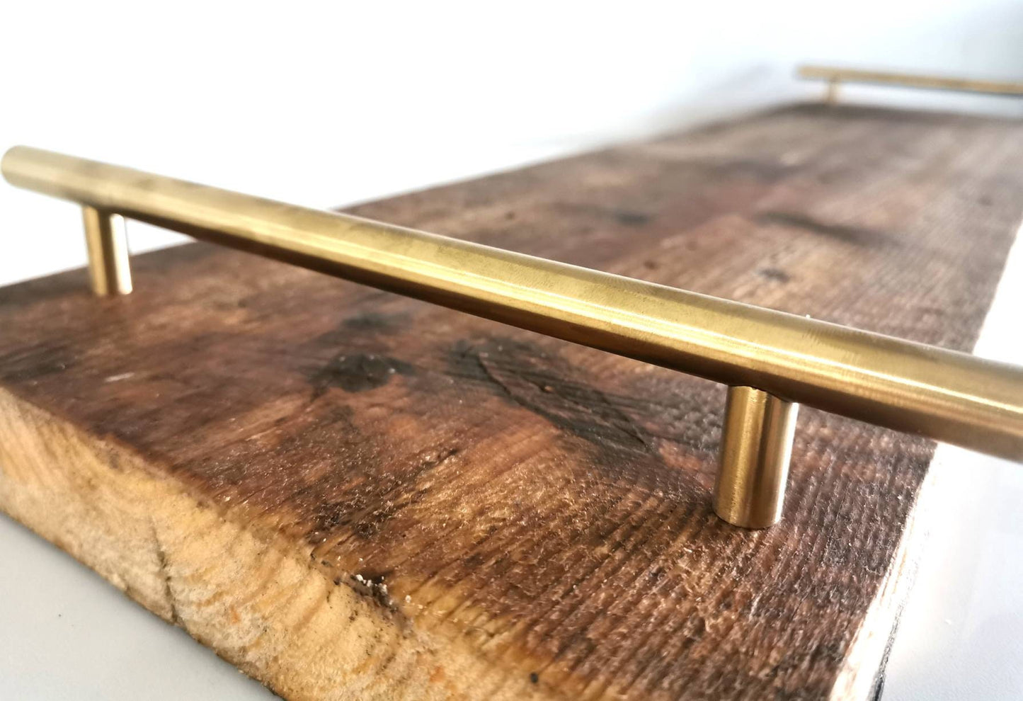 Rustic Serving Board & Platter | Handmade Wooden Charcuterie Serving Board | Scandinavian Pine Entertaining Board | UK Made Kitchen Decor