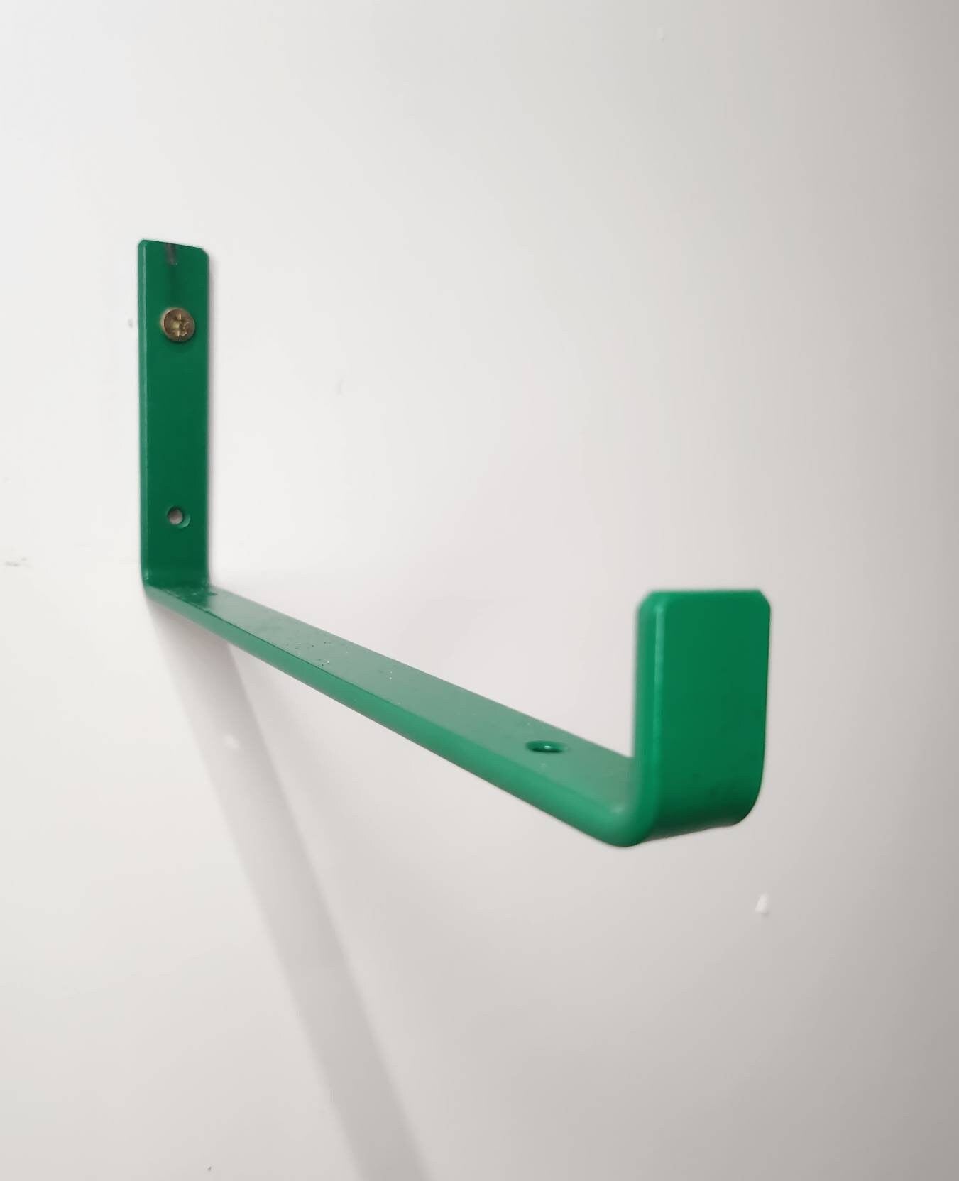 Coloured Scaffold Shelf Brackets - Heavy Duty - J Brackets - Powdercoated Shelf Bracket - DIY Brackets - Metal Brackets